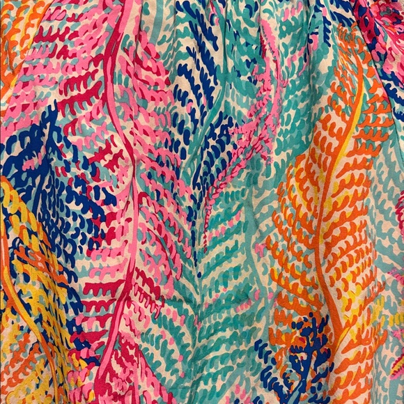 Lilly Pulitzer multicolor Printed Peasant Tunic small - Picture 7 of 7